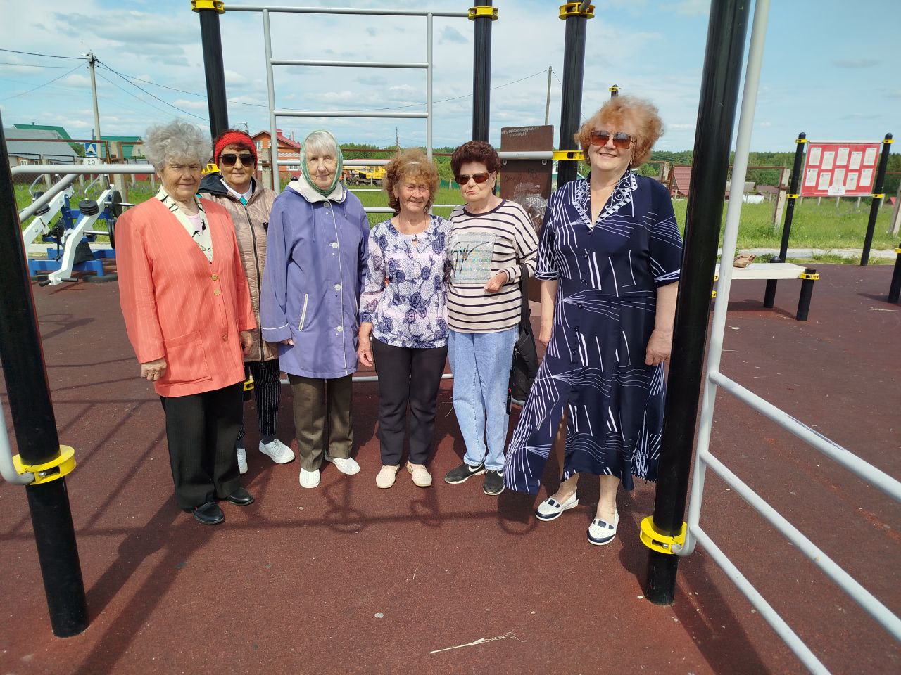 Зарядка на свежем воздухе