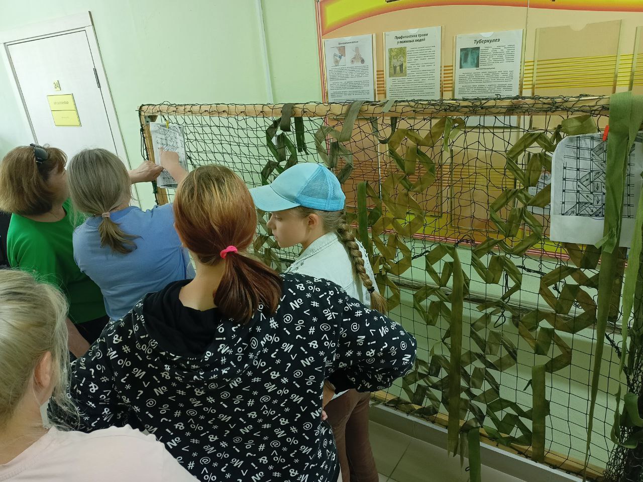 Мастер-класс по плетению маскировочных сетей