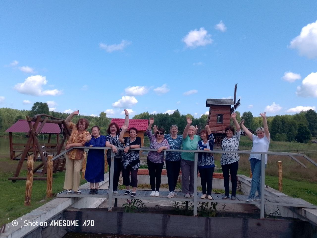 Экскурсия в рыболовном комплексе д.Сенькино