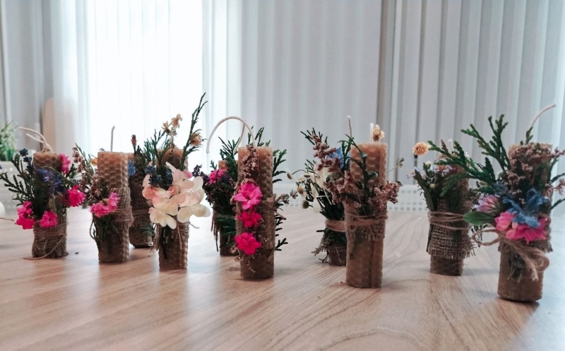 Мастер-класс по изготовлению восковой свечи