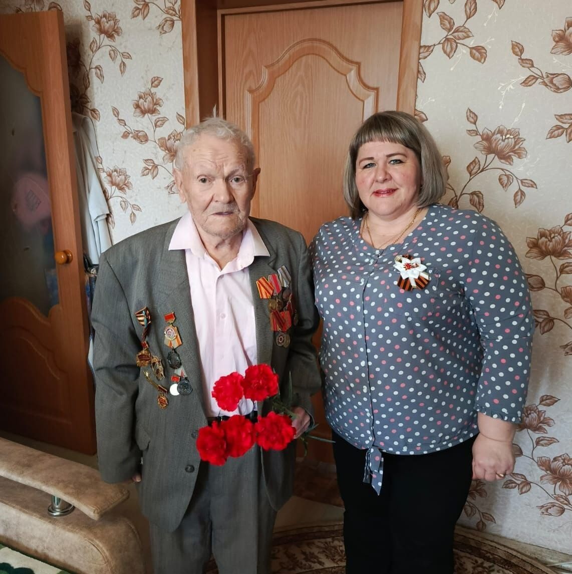 Поздравляем участника ВОВ