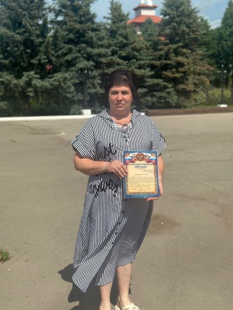 Награждены от Комплексного центра социального обслуживания Тонкинского муниципального округа населения Благодарственными письмами.