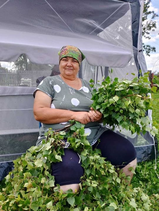 Время заготовки березовых веников.