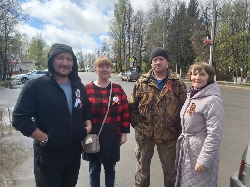 Акция «Георгиевская ленточка»: Память жива