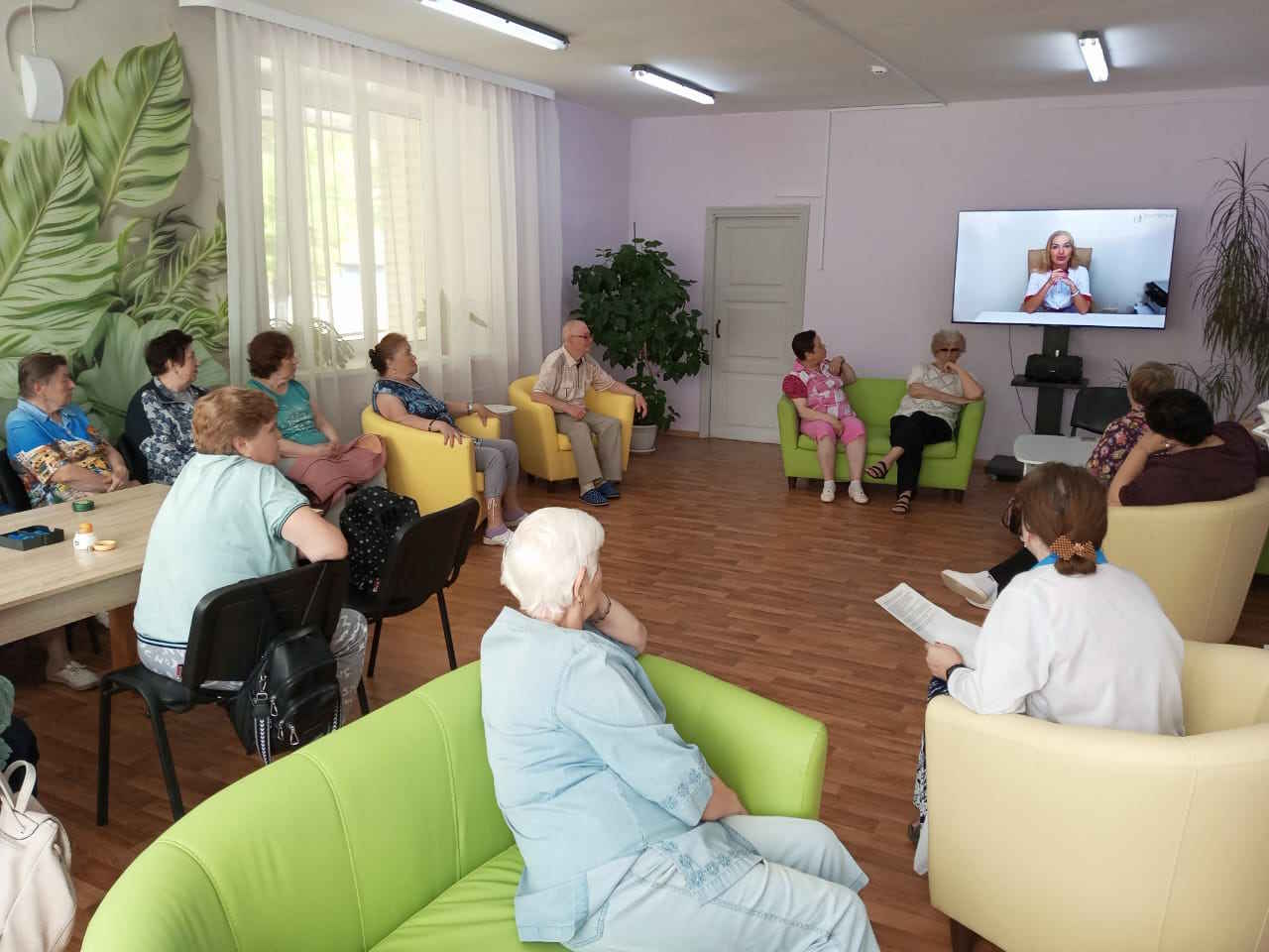 Лекция от мед.сестры в ОДП  