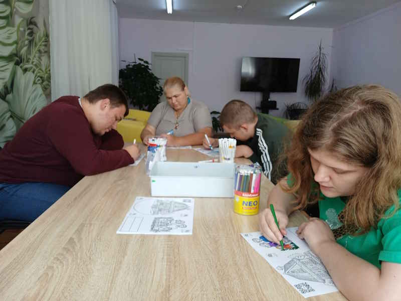 Инклюзивное занятие клуба «Поверь в себя»