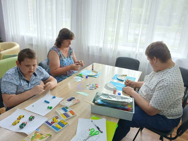 Инклюзивное занятие клуба «Поверь в себя»