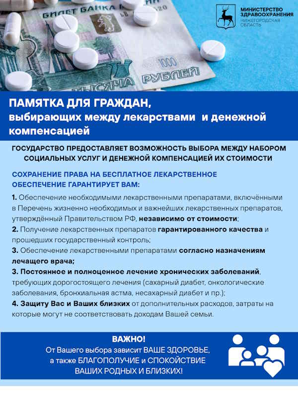 Памятка об лекарственном обеспечении! Что выбрать!?