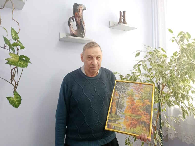 Алмазная вышивка «Осенняя пора» 